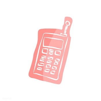 Art cellphone communication | Free stock vector - 397876