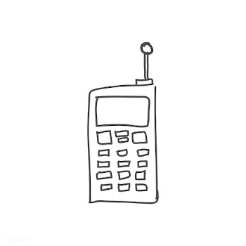 Art cellphone communication | Free stock vector - 398045