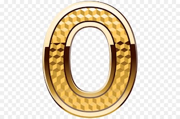 Art Clip art - Number Gold Clip Art 