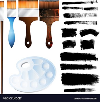 Art collection vector image