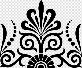 Art , Damask Frames transparent background PNG clipart