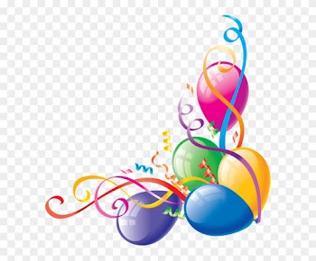 Art Deco Clip Art - Balloon Borders