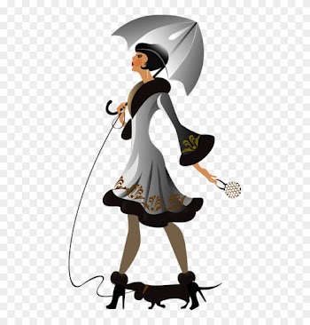 Art Deco Illustration - Vector Fashion Girl Gratis