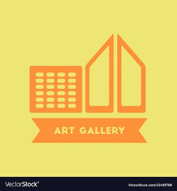 Art gallery building vector image