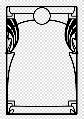 Art Nouveau Art Deco Frames , art deco transparent background PNG clipart