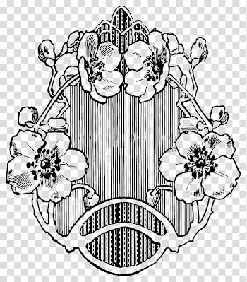 Art Nouveau Drawing Line art , design transparent background PNG clipart