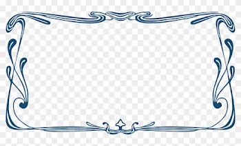 Art Nouveau Frame Png