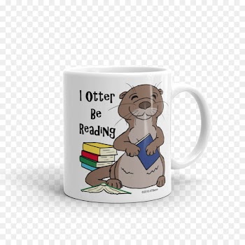 Art Plates Ceramic Coffee Mug Coffee cup Otter Mug M - mug 