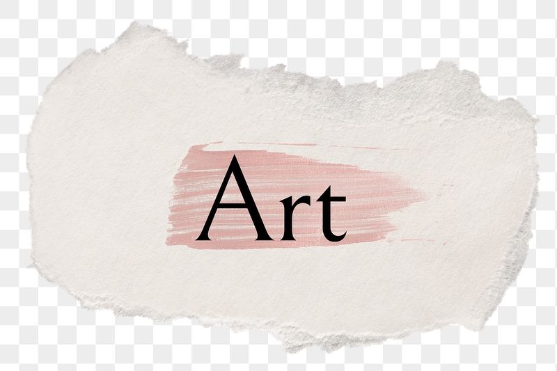 Art png ripped paper word | Free PNG - rawpixel