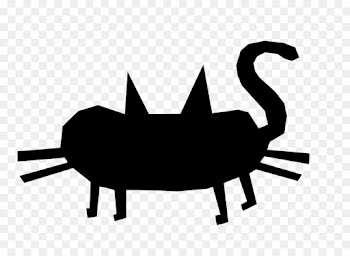 Art, Silhouette, Cat, Logo PNG