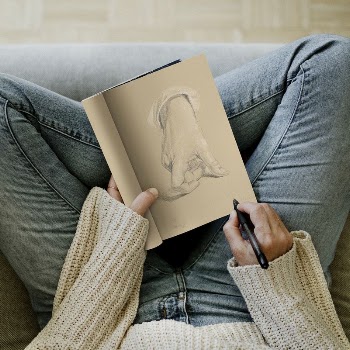 Art sketchbook mockup, brown paper | Free PSD Mockup - rawpixel