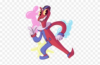 Art Trade With @star Clouds / @its Beppi The Clown - Cuphead Beppi The Clown Fan Made