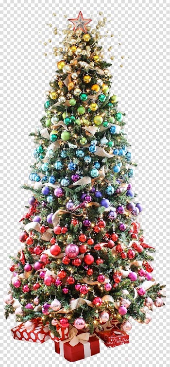 Artificial Christmas tree Christmas decoration, christmas tree transparent background PNG clipart