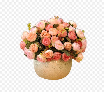 Artificial flower Vase Floristry Floral design - Ceramic flower vase 