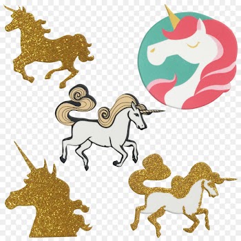 Artificial hair integrations Unicorn Legendary creature Horse Adhesive - unicorn 