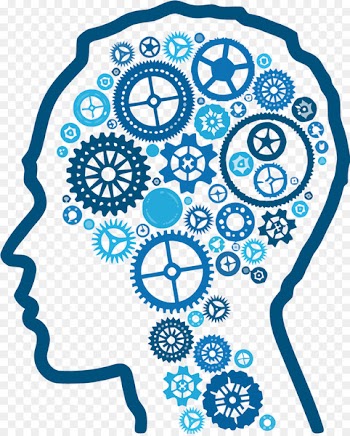 Artificial intelligence Cognition Thought Clip art - Vector human brain gear 