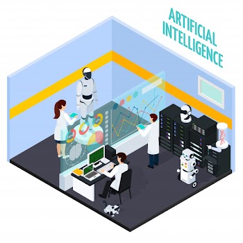 Artificial intelligence concept Free Vector