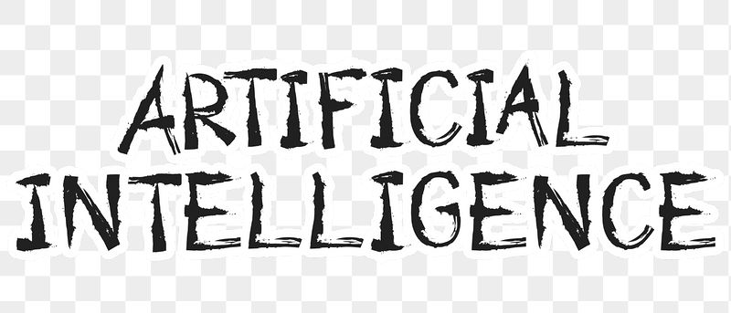 Artificial intelligence png word sticker | Free PNG - rawpixel