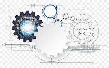 Artificial intelligence Robot Poster - Science and technology circle vector 