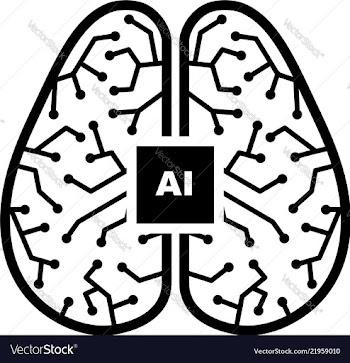  					Artificial intelligence vector image														
