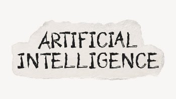 Artificial intelligence word, ripped paper | Free PSD - rawpixel