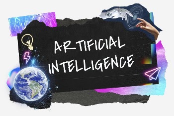 Artificial intelligence word typography, technology | Free Photo - rawpixel