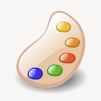 Artist color palette clipart, illustration | Free Vector - rawpixel