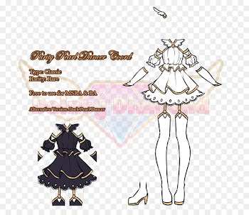 Artist DeviantArt Costume design Drawing - ballerina badge 