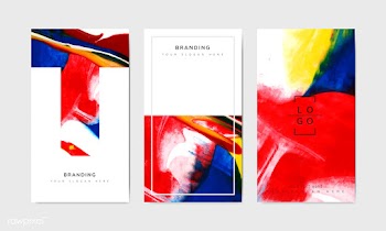 Artistic branding banner templates | Free stock vector - 575325