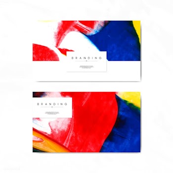 Artistic branding card | Free stock vector - 566722