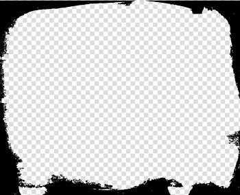 Artistic Frame , black frame illustration transparent background PNG clipart