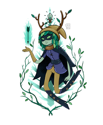 ArtStation - Huntress Wizard, Alena Chibis