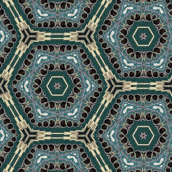 Artwork Designed With Lines and Shapes