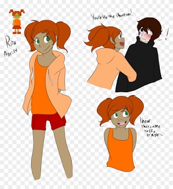 Artworkthe Pig Tailed Girl - Pigtail Girl Fnaf 4