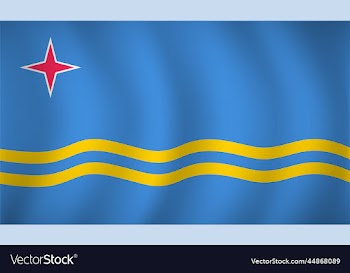 aruba flag background