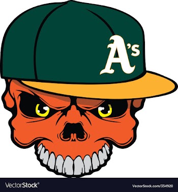 As skull vector image