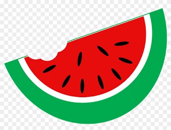 As Watermelon Clipart Black And White, Cute Watermelon - Melancia Turma Da Monica