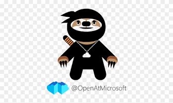 As You Can Notice, The Sloth Came With The Addition - Microsoft Ninja Sloth