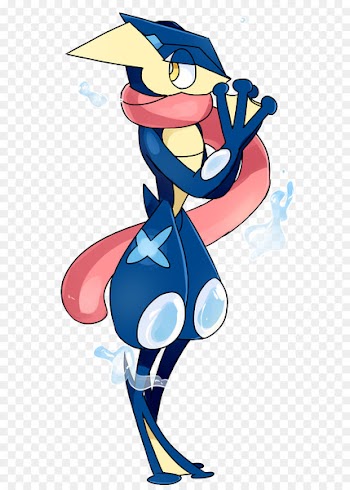 Ash Ketchum Greninja Video Games Drawing Frogadier - ash business 