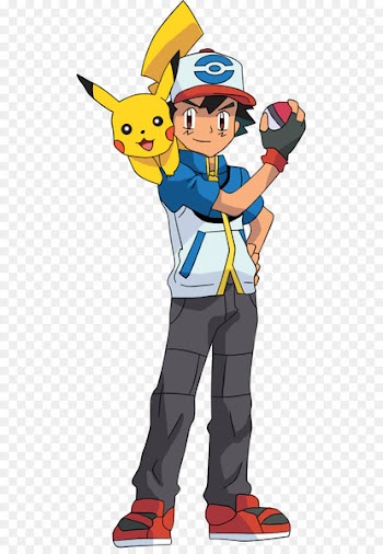 Ash Ketchum Pokxe9mon Diamond and Pearl Pokxe9mon Ultra Sun and Ultra Moon Pikachu Brock - Pokemon Ash PNG Clipart 