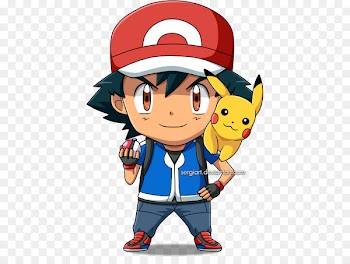 Ash Ketchum Pokxe9mon X and Y Pokxe9mon Sun and Moon Pikachu Misty - Pokemon Ash PNG Free Download 