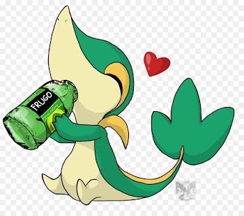 Ash Ketchum Snivy Artist Image - akai vector 