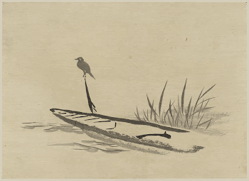 Ashibune ni tori. Original from the Library | Free Photo - rawpixel