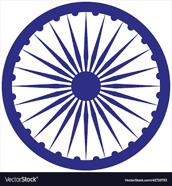 ashok chakra with correct colour