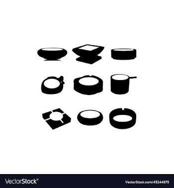 ashtray smoke set design