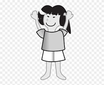 Asian Girl Clip Art Vector