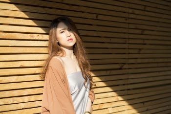 Asian Girl in the sunshine
