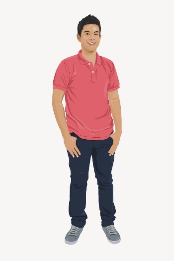 Asian man, full body length | Free PSD - rawpixel