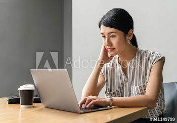 Asian office worker