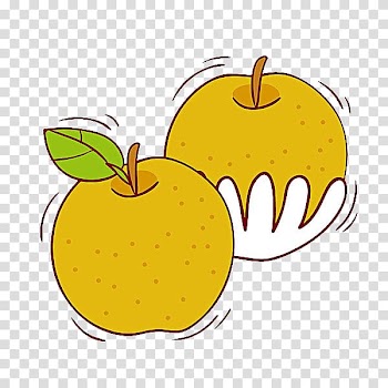 Asian pear , Sydney transparent background PNG clipart